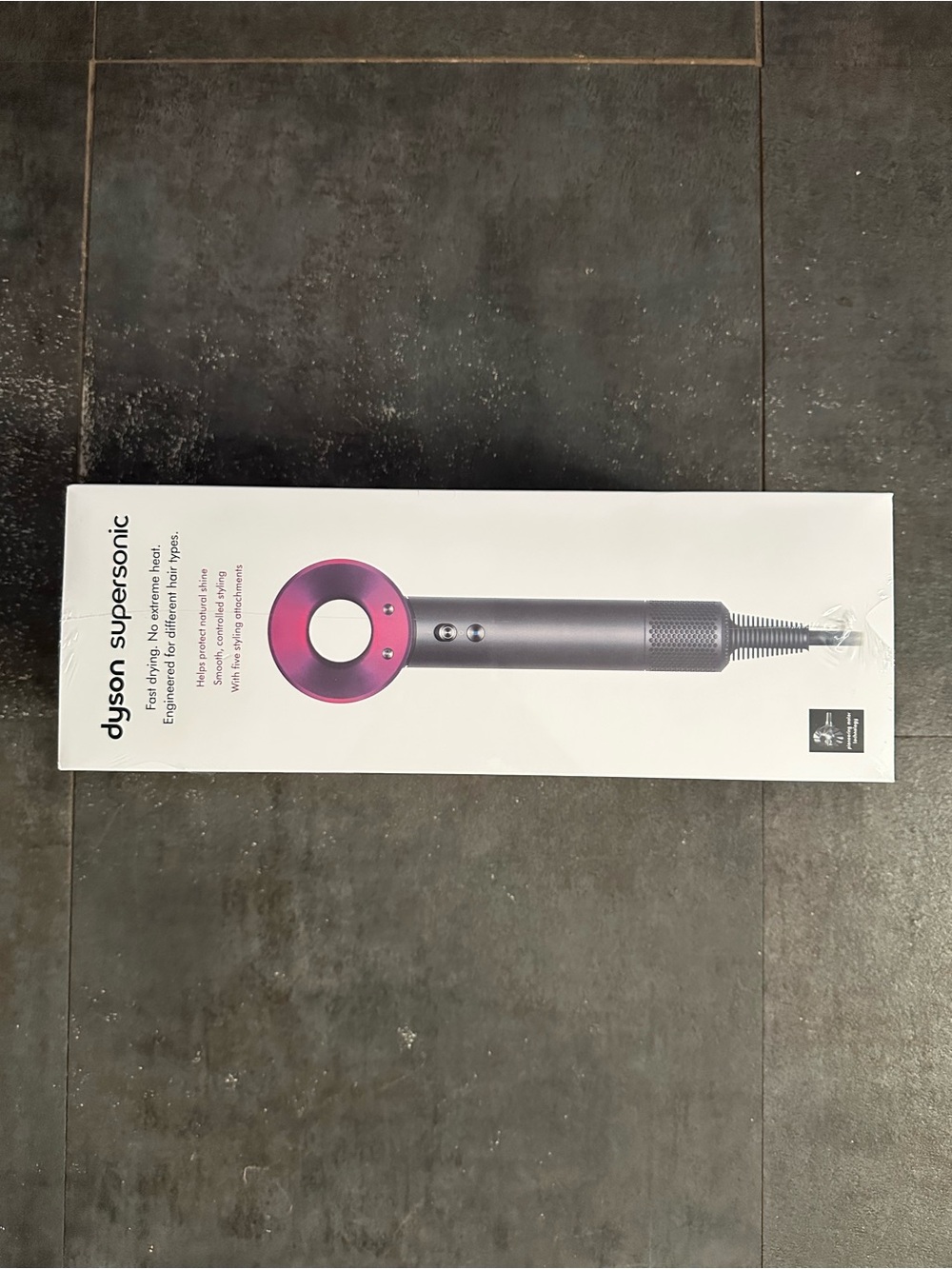 Dyson Supersonic Hair Dryer — Fuchsia and Silver - Picture 2 of 6